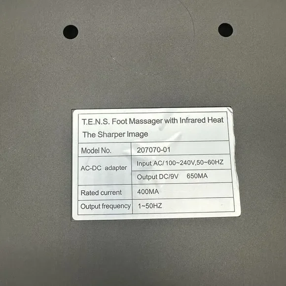 TENS Foot Massager Infrared Sharper Image No Pads READ - Picture 4 of 4